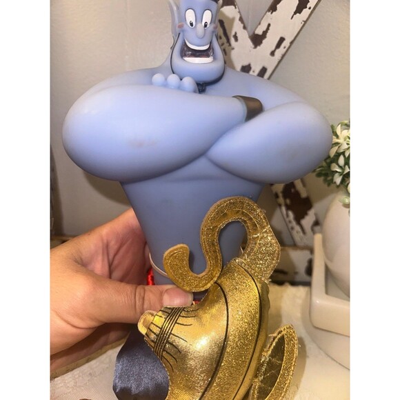 Disney's Alladin Vintage Genie Doll With Lamp - Picture 8 of 9